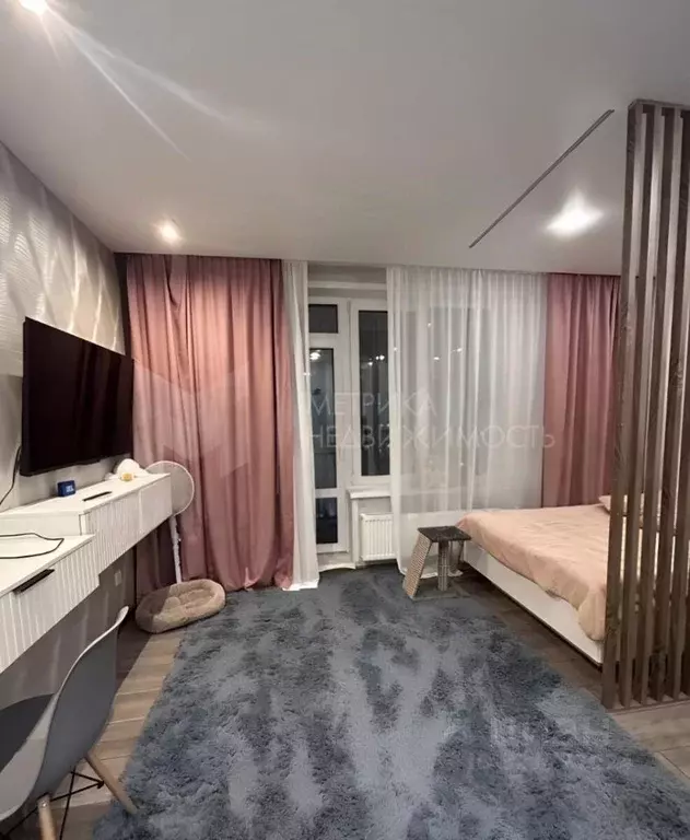 Студия Тюменская область, Тюмень ул. Валентины Трофимовой, 8 (30.0 м) - Фото 0