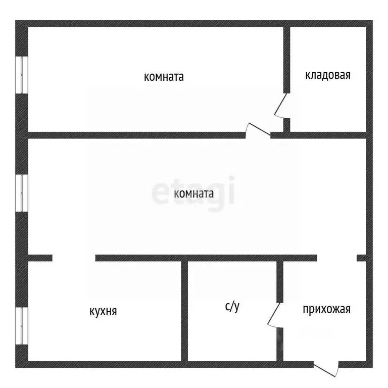 2-к кв. Ленинградская область, Кириши ул. Мира, 9 (43.9 м) - Фото 0