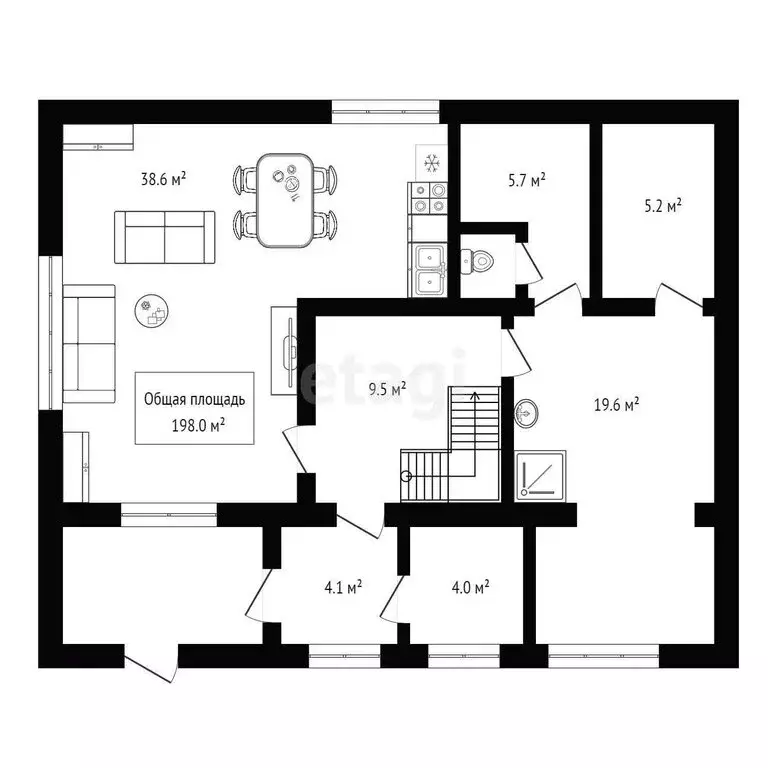 Дом в Новосибирск, садовое товарищество Садовод (198 м) - Фото 2