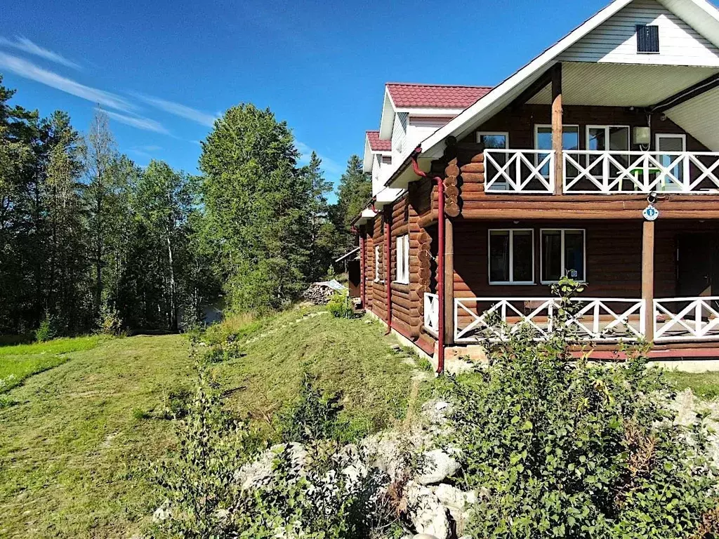 Дом в Карелия, Лахденпохский муниципальный округ, пос. Харвиа  (240 м) - Фото 1