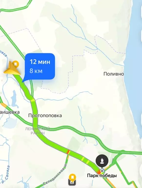 Участок в городской округ Ульяновск, село Подгородная Каменка (8 м) - Фото 1