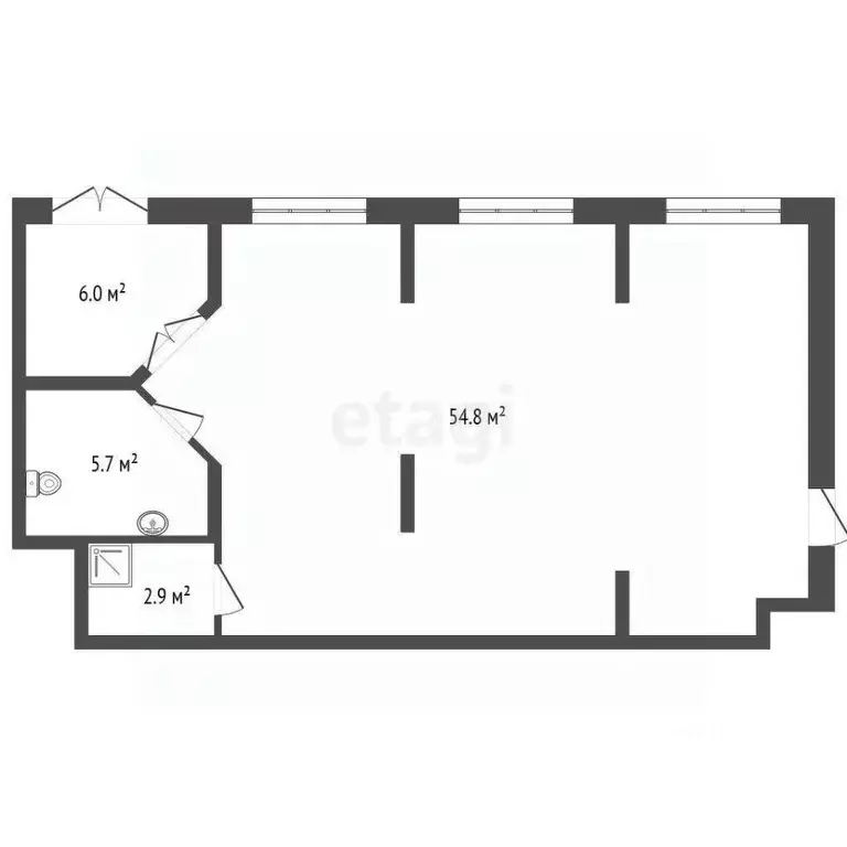 Помещение свободного назначения в Московская область, Дмитров Шлюзовая ... - Фото 2