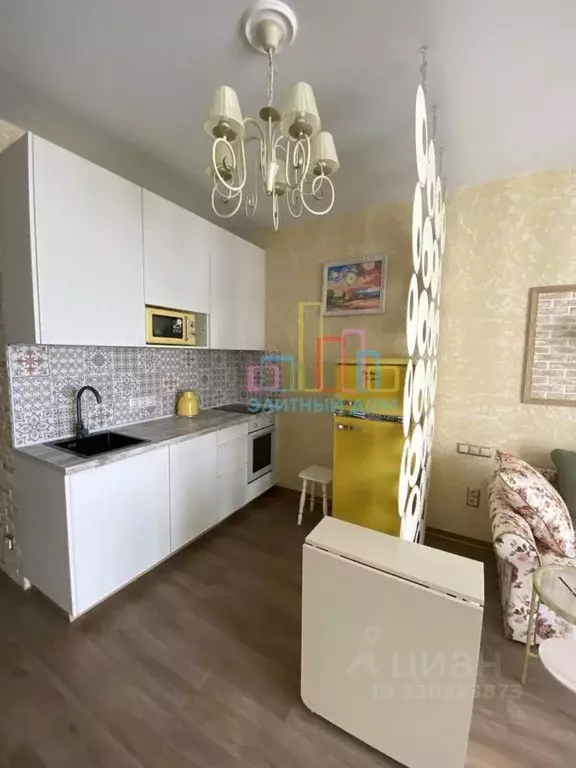 Студия Москва Новоостаповская ул., 20 (28.0 м) - Фото 2