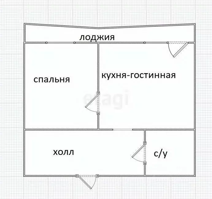 1-к кв. Приморский край, Надеждинский район, с. Вольно-Надеждинское ... - Фото 1