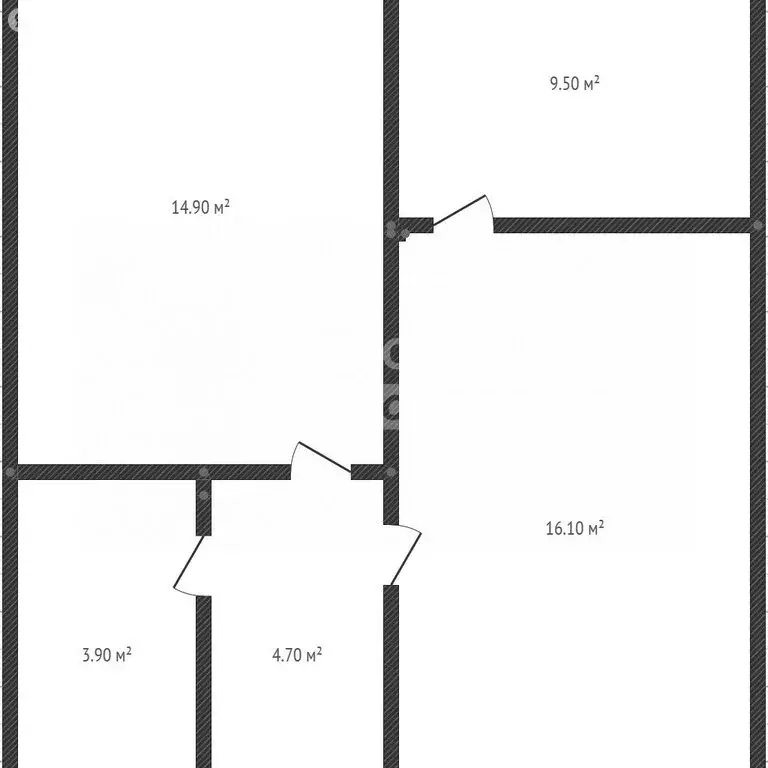 1-комнатная квартира: Липецк, Студёновская улица, 23Б (49.1 м) - Фото 1