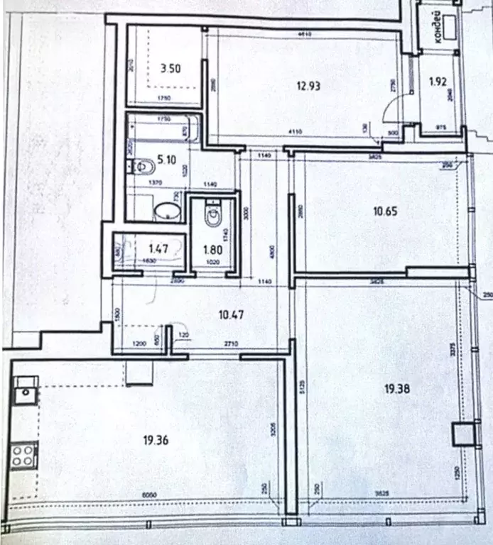 4-к кв. Башкортостан, Уфа Коммунистическая ул., 98/1 (84.0 м) - Фото 2
