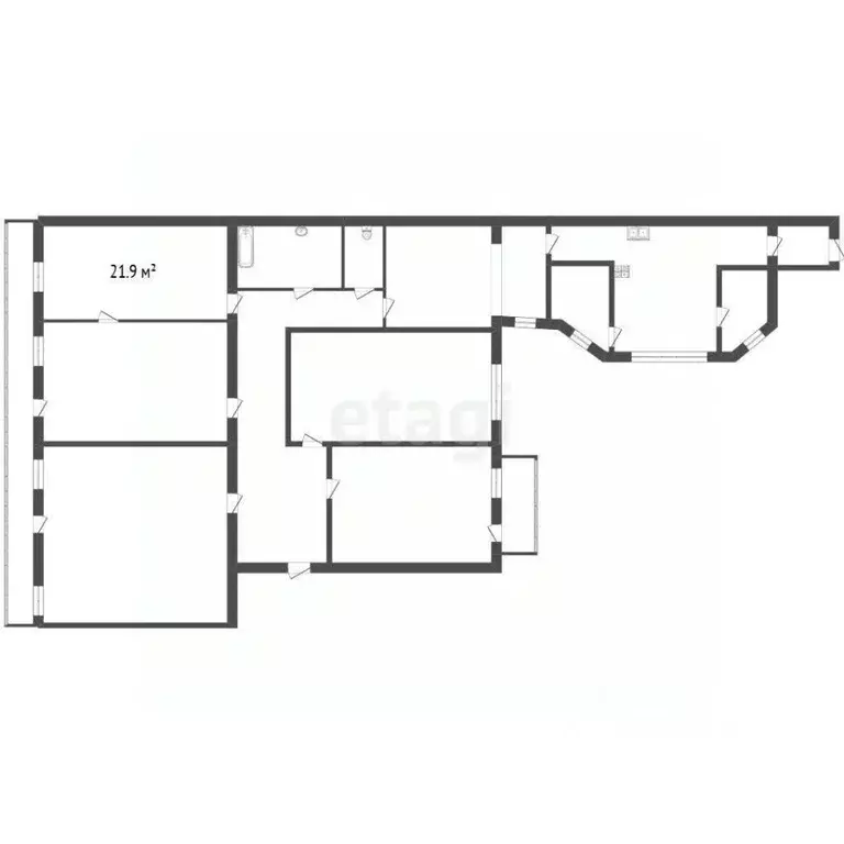 Студия Санкт-Петербург ул. Достоевского, 36 (25.0 м) - Фото 1