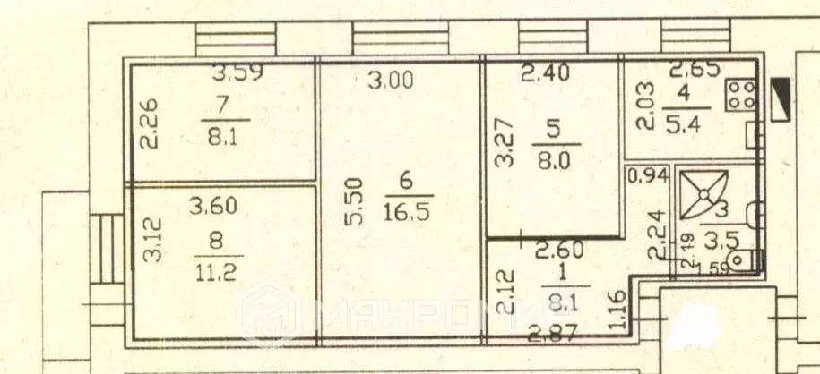 4-к кв. Орловская область, Орел Солнцевская ул., 8 (61.0 м) - Фото 0