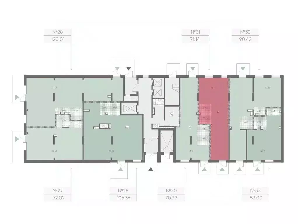 Помещение свободного назначения в Санкт-Петербург просп. Маршала ... - Фото 2