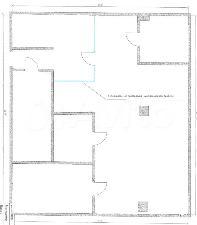 Офис (А), 136.6 мв бизнес-центре «Barklay Plaza (Барклай Плаза) м - Фото 0