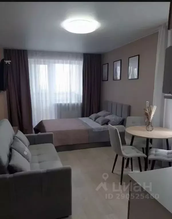 Студия Тюменская область, Тобольск 15-й мкр, 42 (30.0 м) - Фото 0