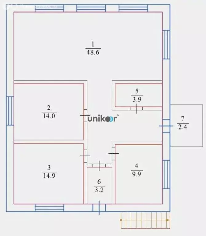 Дом в село Иглино, улица Победы, 1 (130 м) - Фото 2