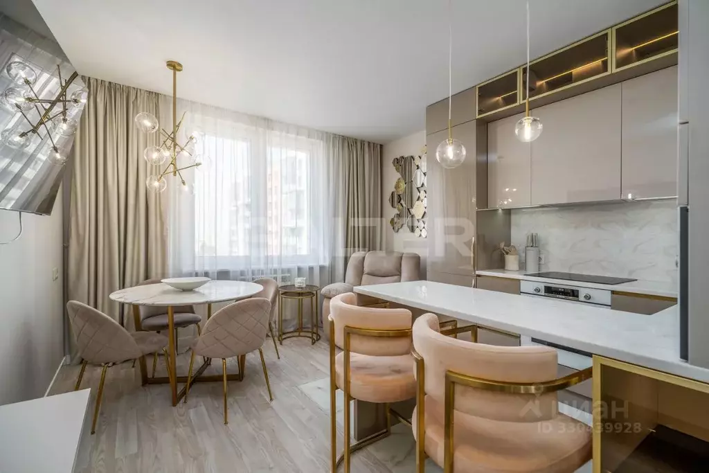 2-к кв. Санкт-Петербург ул. Парфеновская, 7к1 (58.3 м) - Фото 2