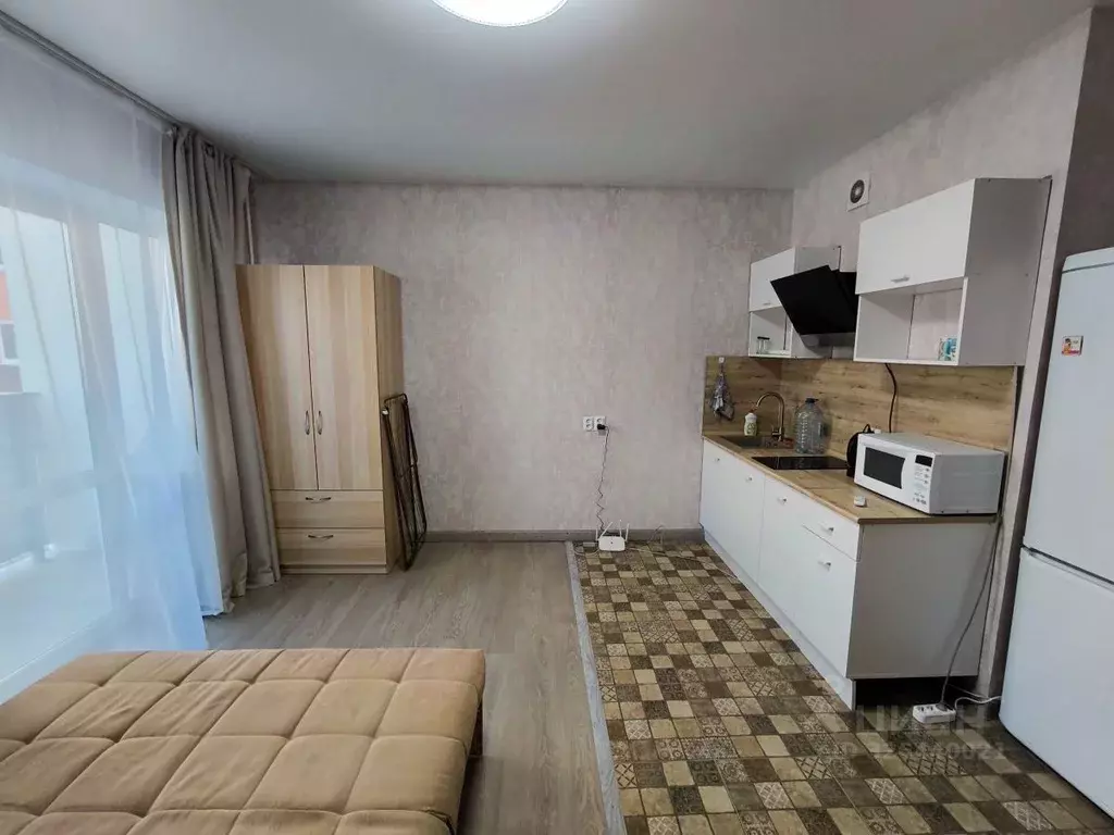 Студия Псковская область, Псков ул. Юности, 20 (29.0 м) - Фото 1