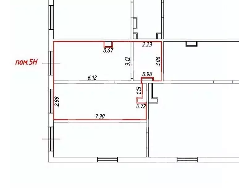 Помещение свободного назначения в Москва ул. Братьев Бромлей, 3 (44 м) - Фото 2