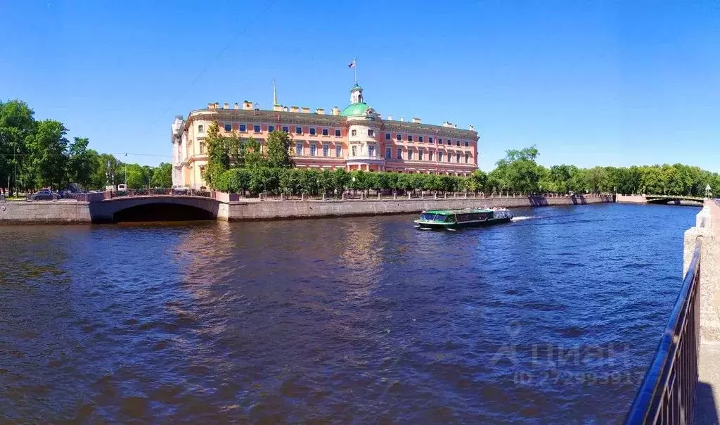 2-к кв. Санкт-Петербург наб. Реки Фонтанки, 24 (37.0 м) - Фото 0