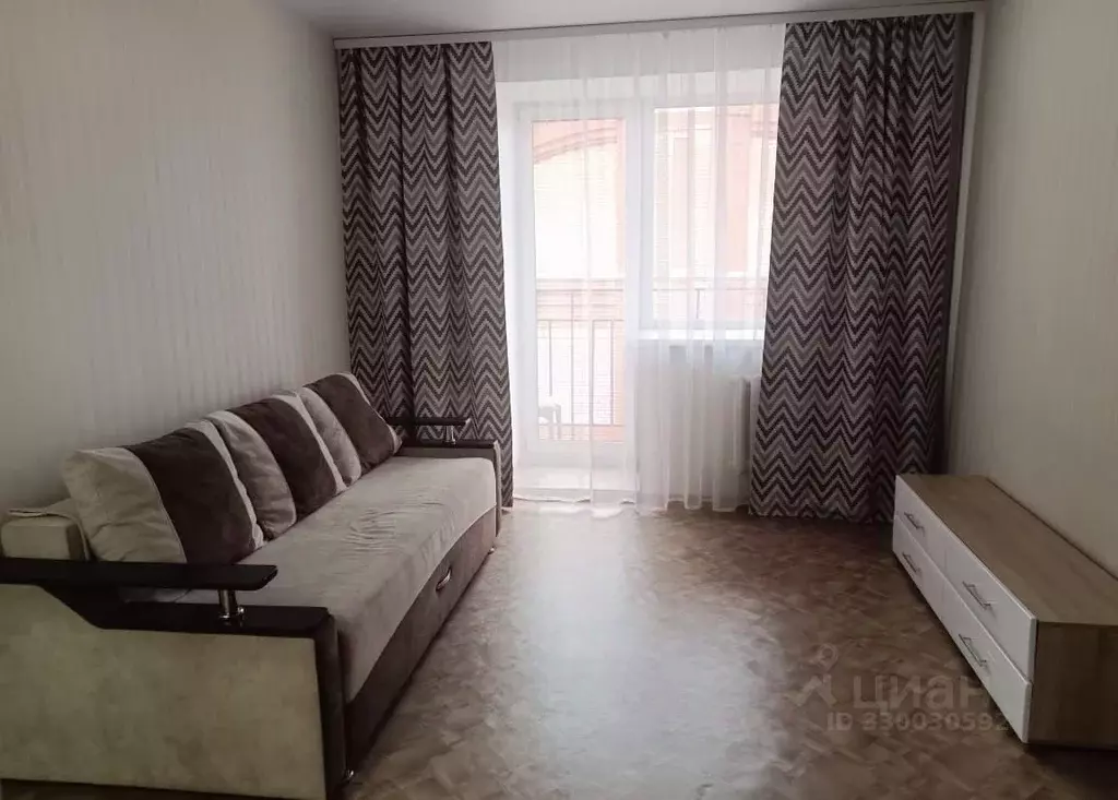 1-к кв. Томская область, Томск Транспортная ул., 7 (33.0 м) - Фото 1