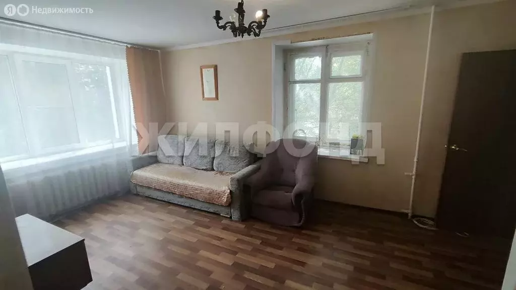 2-комнатная квартира: Новосибирск, улица Блюхера, 24 (37 м) - Фото 0