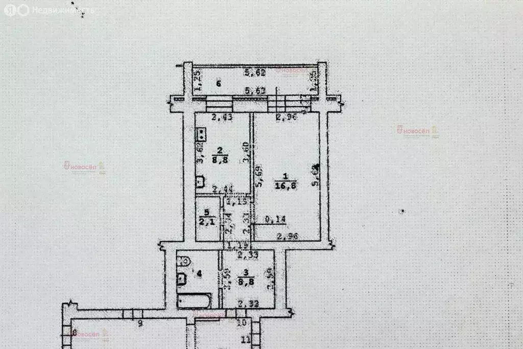 1-комнатная квартира: Берёзовский, Театральная улица, 36 (41 м) - Фото 0