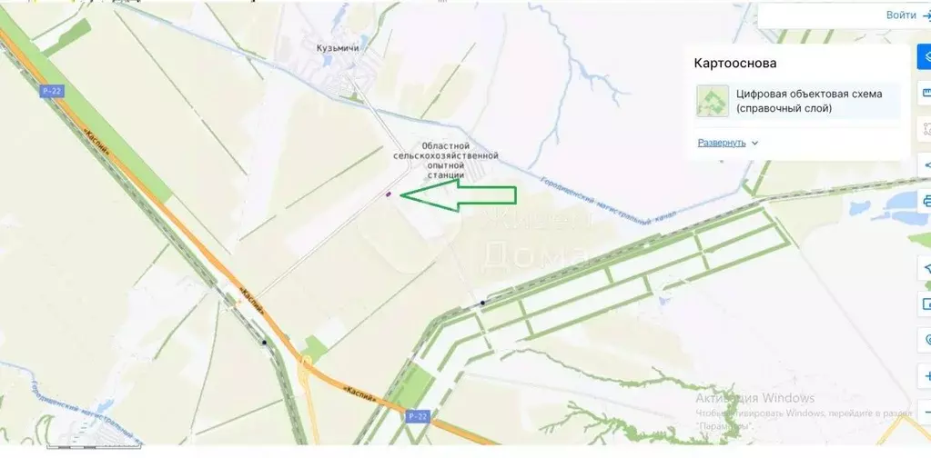 Участок в Волгоградская область, Городищенский район, Новожизненское ... - Фото 2