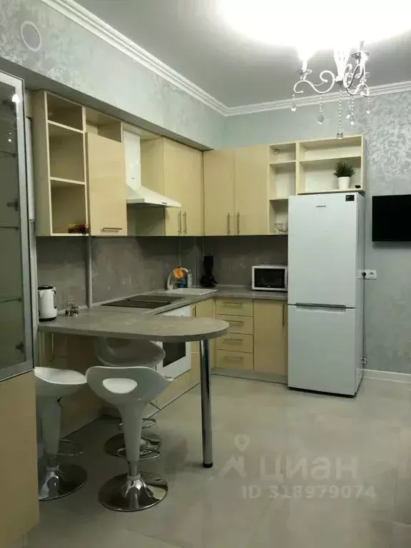 1-к кв. Краснодарский край, Геленджик Туристическая ул., 4Гк4 (40.0 м) - Фото 1