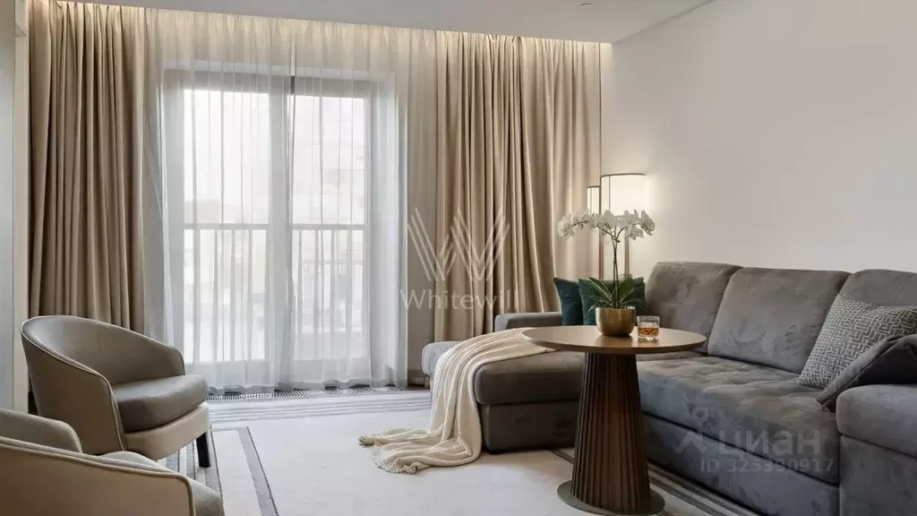 2-к кв. Москва 1-я Тверская-Ямская ул., 2А (65.0 м) - Фото 1