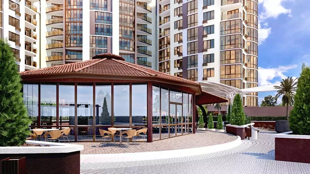 1-комнатная квартира: Алушта, улица Ленина, 37 (67.7 м) - Фото 2