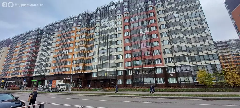 Квартира-студия: Санкт-Петербург, улица Лётчика Лихолетова, 14к2 (24.4 ... - Фото 1