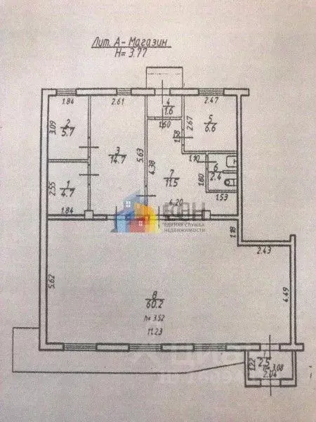 Торговая площадь в Тульская область, Тула ул. Калинина, 6к2 (110 м) - Фото 2