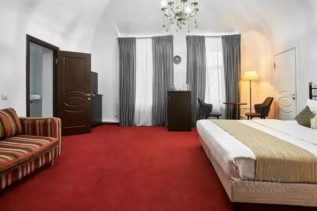 Комната Москва Старопименовский пер., 11С2 (27.0 м) - Фото 1