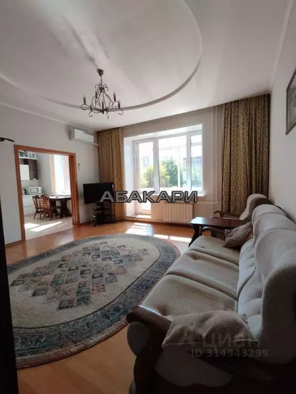 2-к кв. Красноярский край, Красноярск ул. Менжинского, 10д (67.0 м) - Фото 1