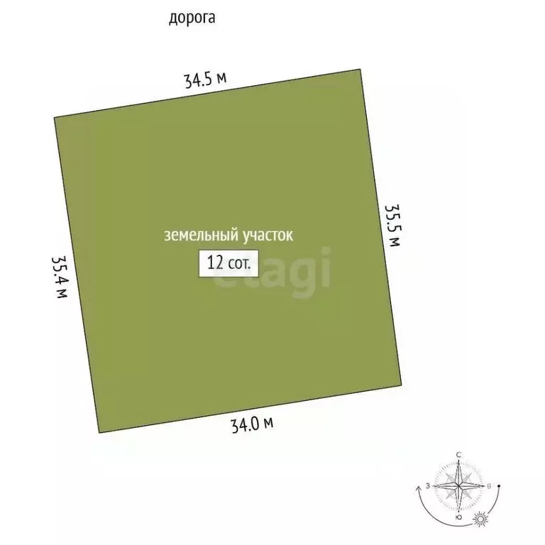 Участок в Архангельская область, Приморский муниципальный округ, д. ... - Фото 1