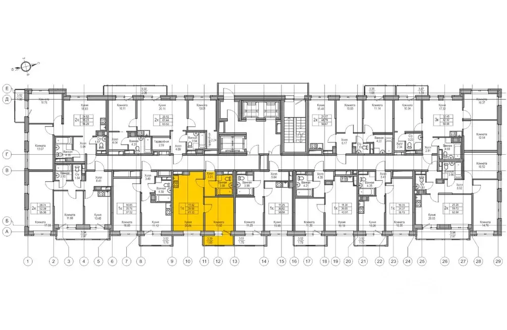 1-к кв. Санкт-Петербург ул. Ивинская, 1к3 (39.68 м) - Фото 1