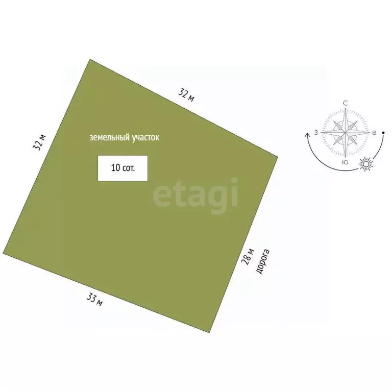 Участок в Костромская область, Красносельский район, Шолоховское ... - Фото 1