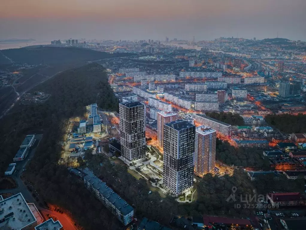 1-к кв. Приморский край, Владивосток ул. Новожилова (41.2 м) - Фото 2