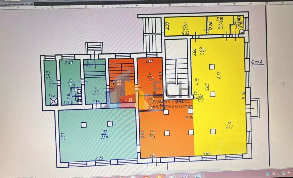 Торговая площадь в Тульская область, Тула ул. Металлургов, 11 (96 м) - Фото 2