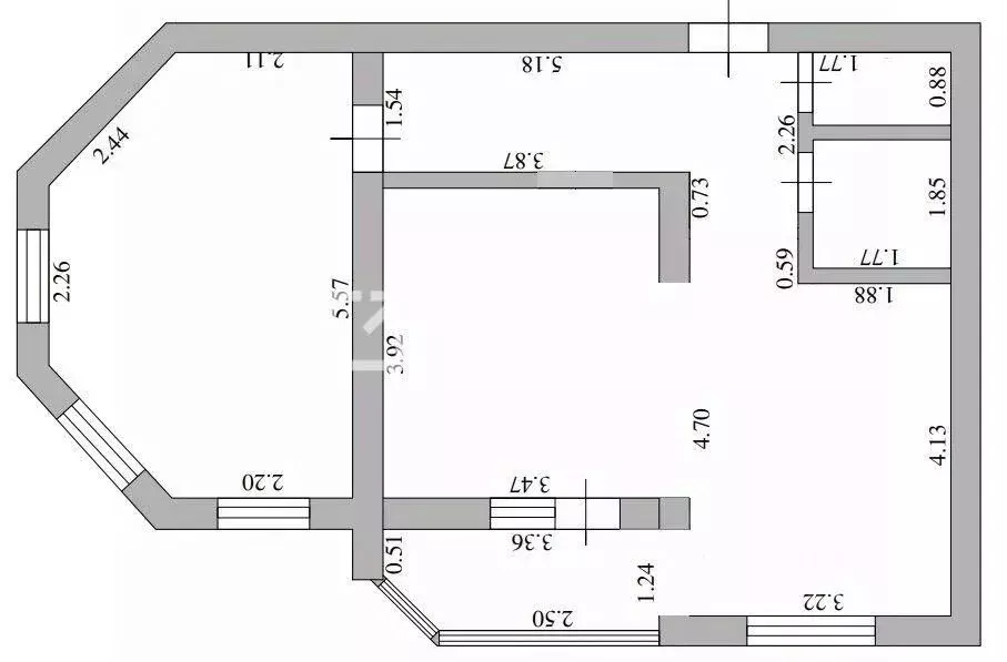2-к кв. Ивановская область, Иваново Ташкентская ул., 110 (60.1 м) - Фото 2