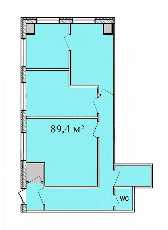 Офис в Москва ул. Неверовского, 10с3А (89 м) - Фото 2