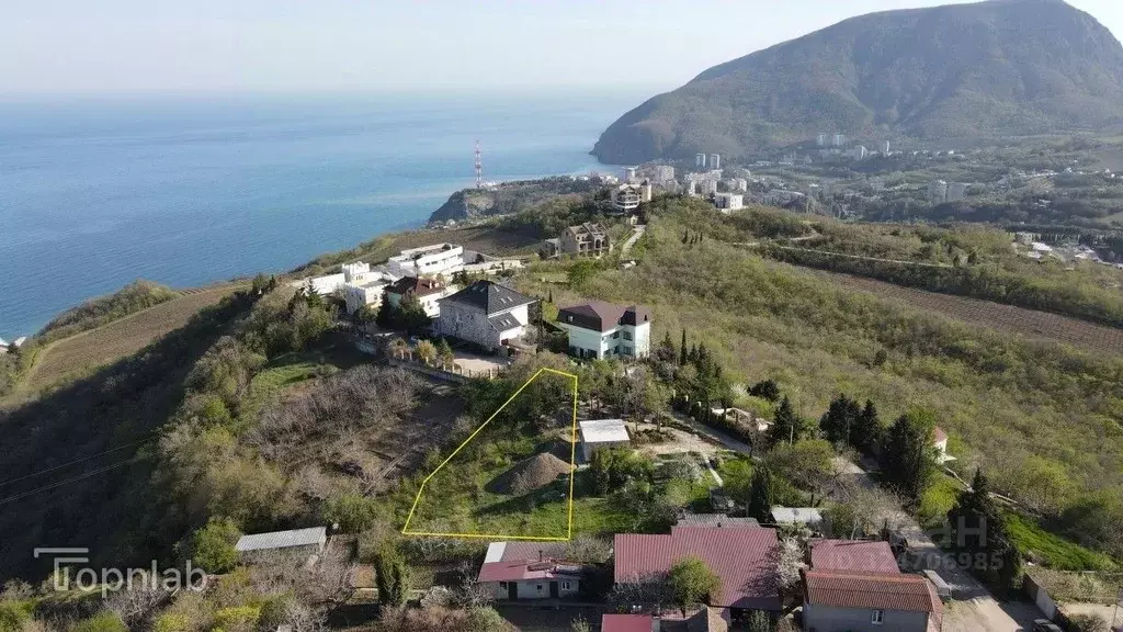 Участок в Крым, Алушта муниципальный округ, с. Пушкино ул. ... - Фото 0