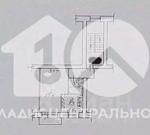 1-к кв. Новосибирская область, Новосибирск ул. Ватутина, 18 (30.2 м) - Фото 1