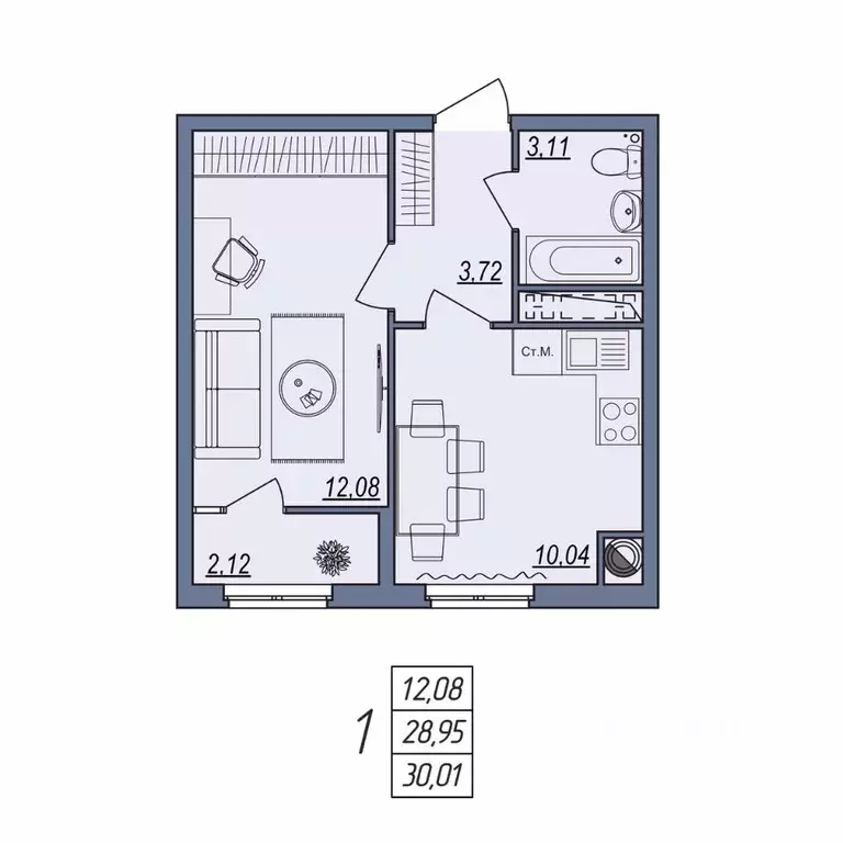 1-к кв. Волгоградская область, Волгоград ул. Тракторостроителей, 31/1 ... - Фото 0