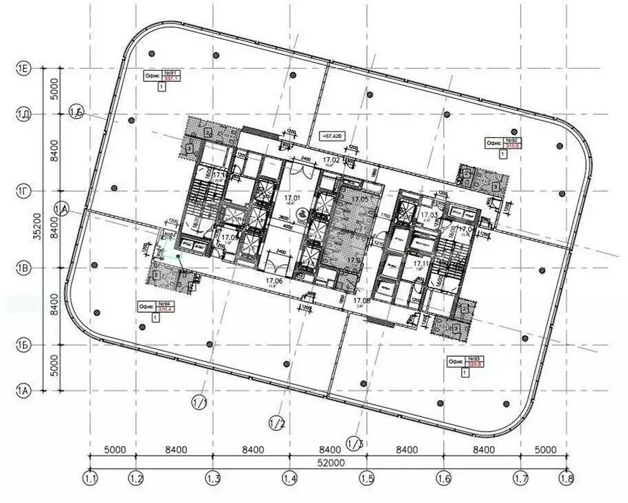 Офис (339.8 м) - Фото 1