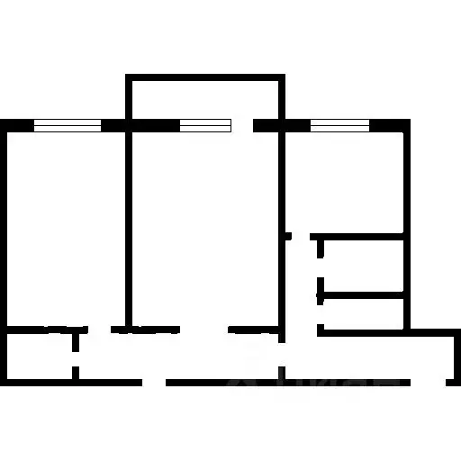2-к кв. Кемеровская область, Кемерово Октябрьский просп., 17 (44.0 м) - Фото 2