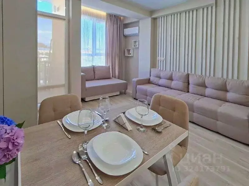 Студия Краснодарский край, Сочи Центральный мкр, ул. Войкова, 27 (25.9 ... - Фото 1