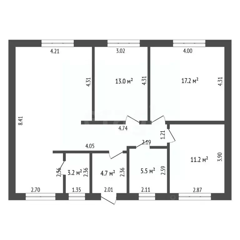 Дом в Тюменская область, Тюменский муниципальный округ, д. Паренкина ... - Фото 2