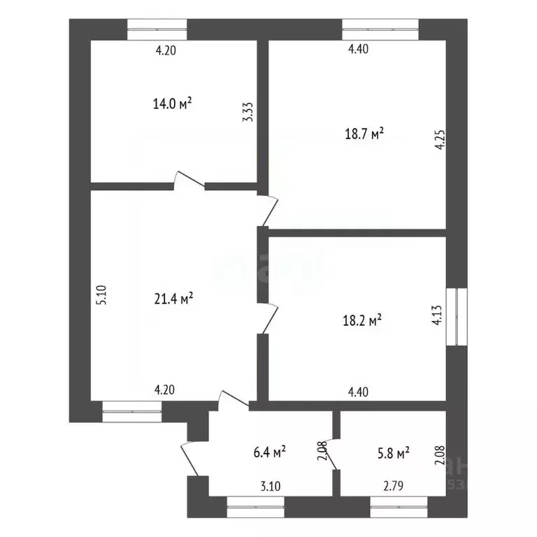 Дом в Алтайский край, Барнаул городской округ, пос. Центральный ул. ... - Фото 2