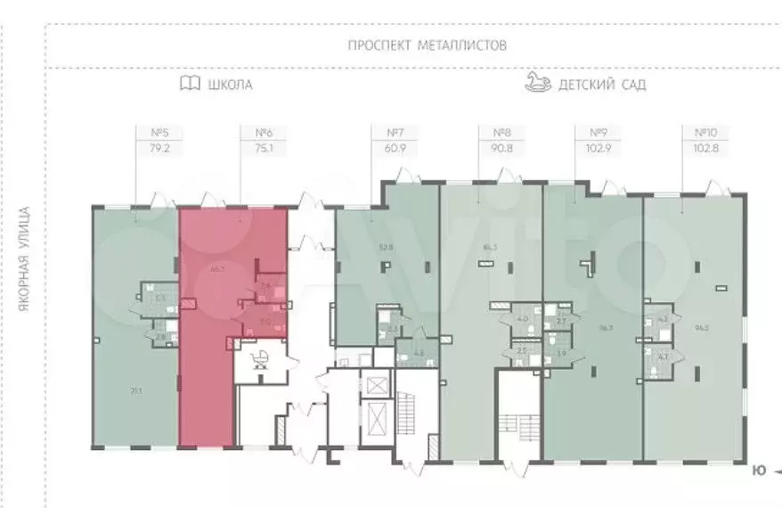 Продажа помещения свободного назначения 75 м2 - Фото 1