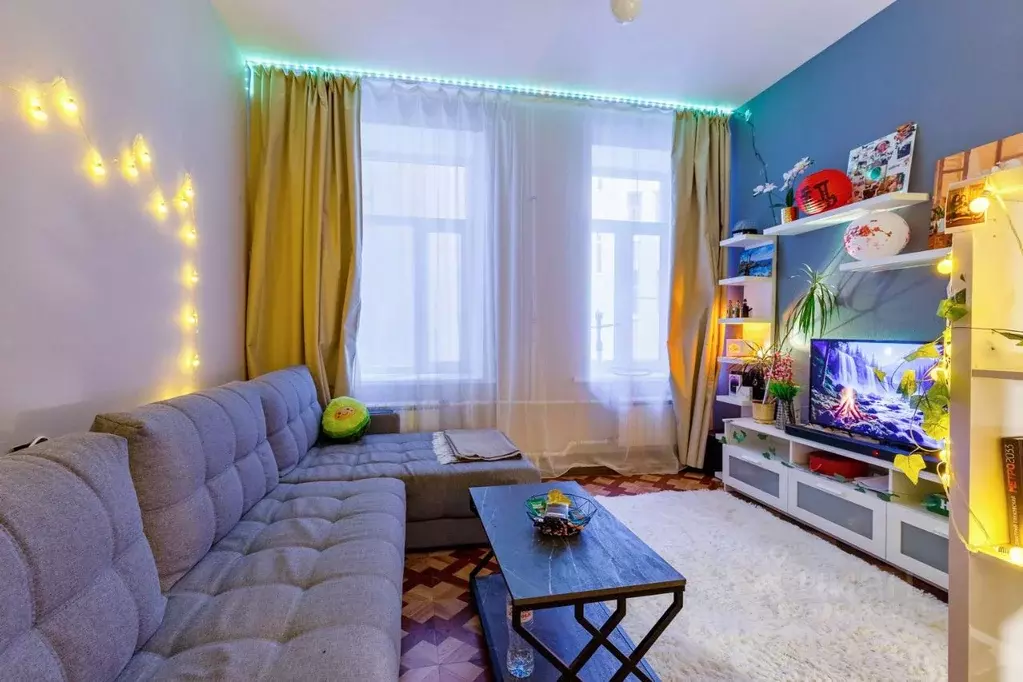 2-к кв. Санкт-Петербург наб. Реки Фонтанки, 179 (53.4 м) - Фото 1