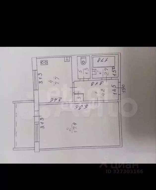 1-к кв. Кировская область, Киров ул. Воровского, 98к1 (32.2 м) - Фото 2