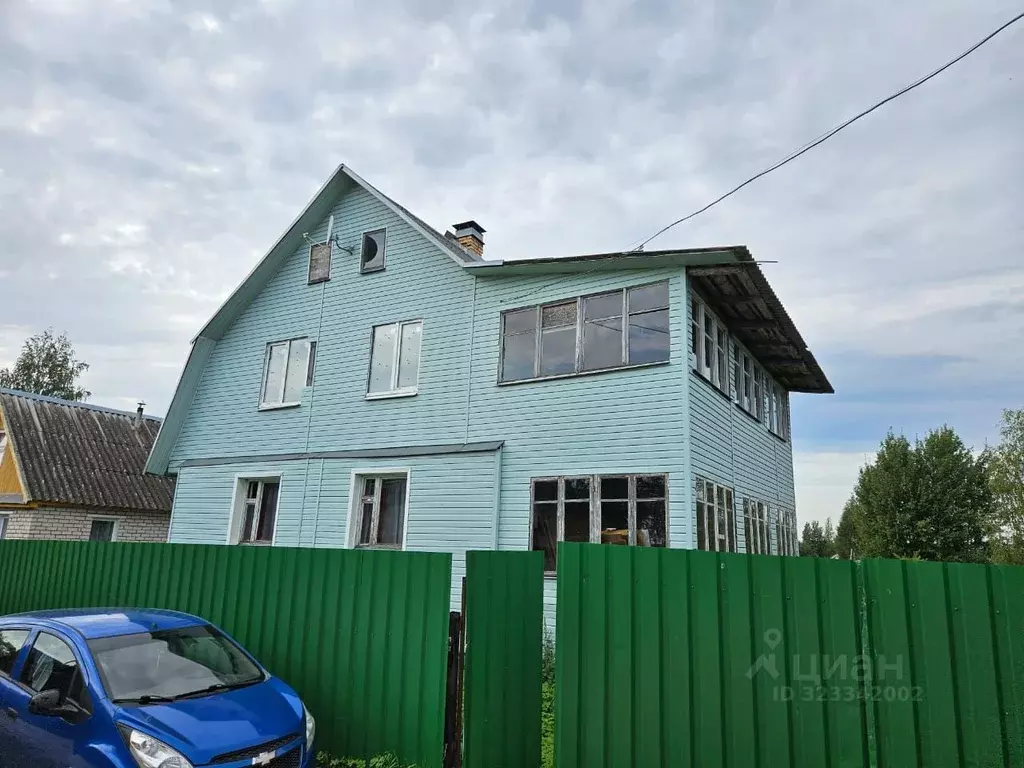 Дом в Новгородская область, Новгородский район, Ракомское с/пос, д. ... - Фото 1